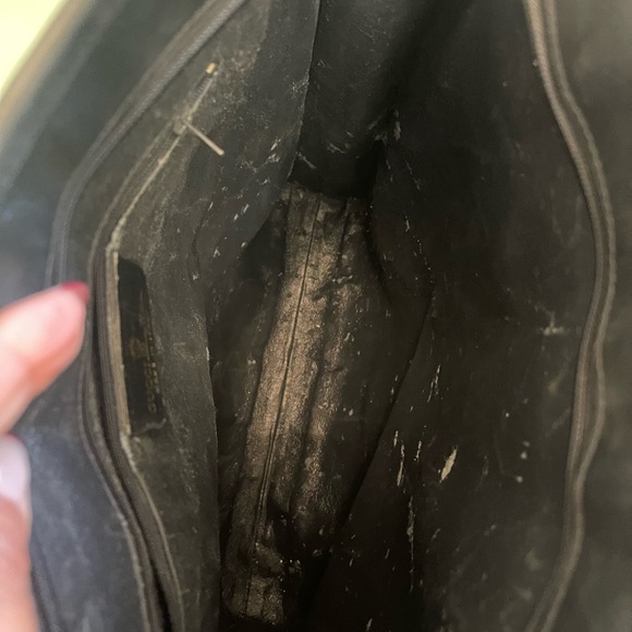 GUGGI MONOGRAM GG LARGE SHOPPER TOTE! Navy red! STUNNING!!!! - Picture 12 of 14